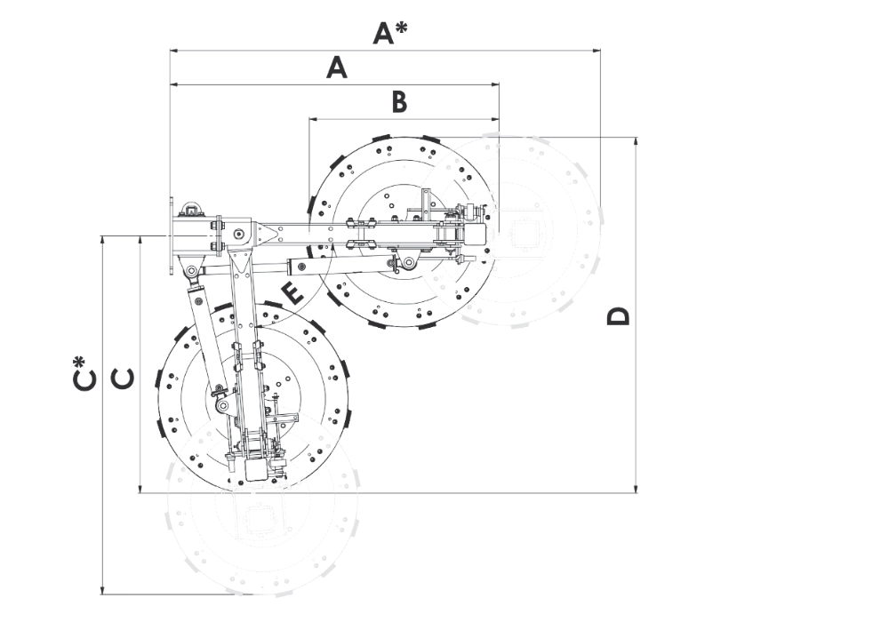 Kersten UB 6080 MH Technical Drawings